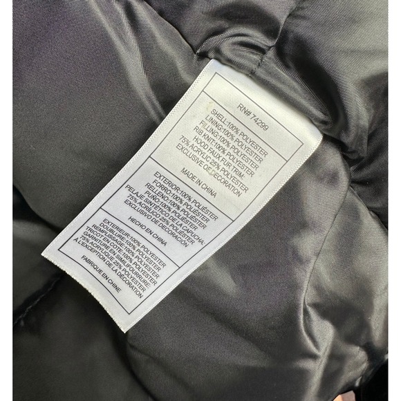 Canada Weathergear Long HEAVY Hooded Warm Parka Coat sz S (15595) - Picture 11 of 12